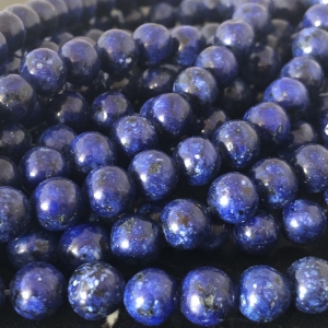 Perles Lapis Lazuli teintées 4,6,8,10  mm